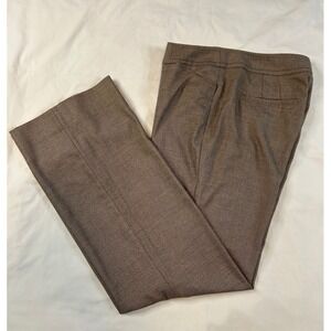 White House Black Market Modern Bootcut Career Dress Pants Brown 8R